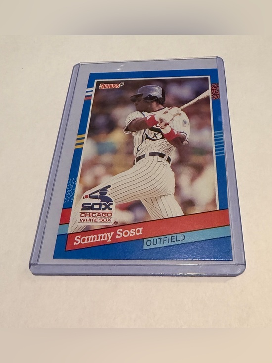 1990 Donruss Baseball Card Other - Sammy Sosa 1990 Double Error Donruss Baseball Card  Vintage